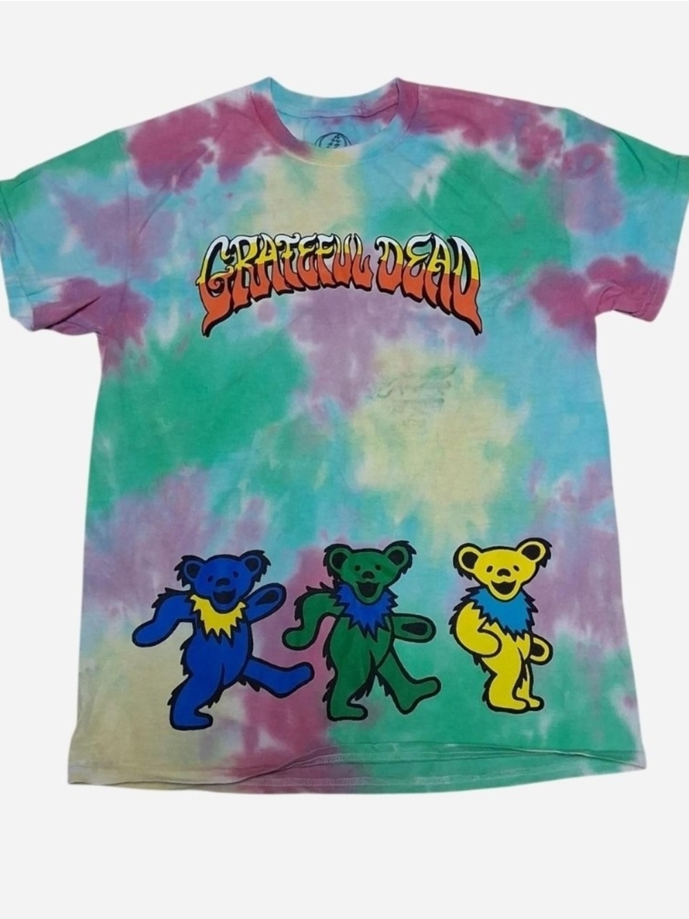 Grateful Dead Tie-Dye T-Shirt with Dancing Bears